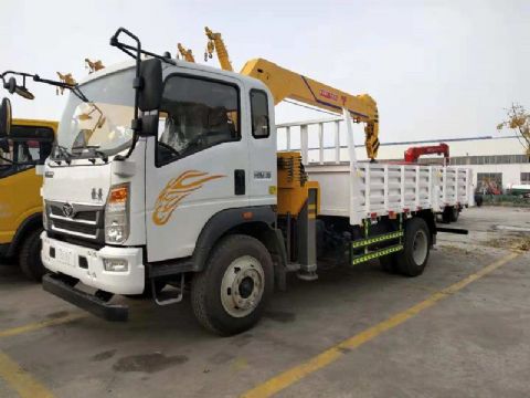 點擊查看詳細信息<br>標題：5噸重汽豪曼隨車吊 閱讀次數：2359